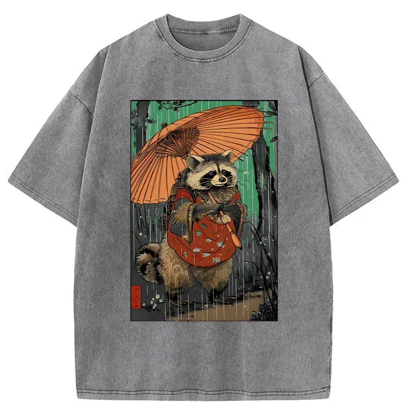 Japanese Washed T-Shirt for Everyday