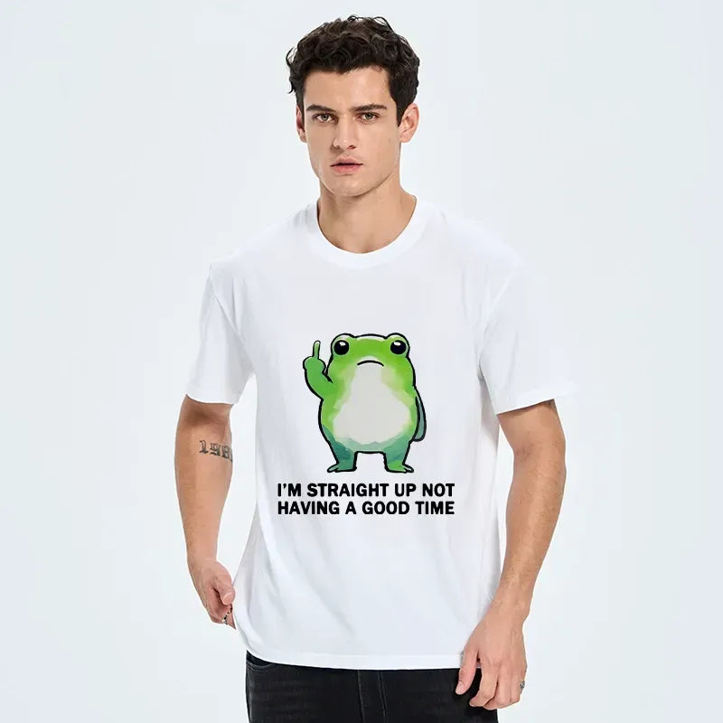 Grumpy Frog T-Shirt for Funny Gift