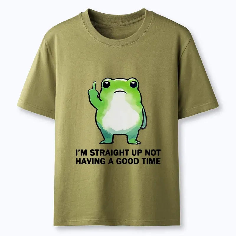 Grumpy Frog T-Shirt for Funny Gift