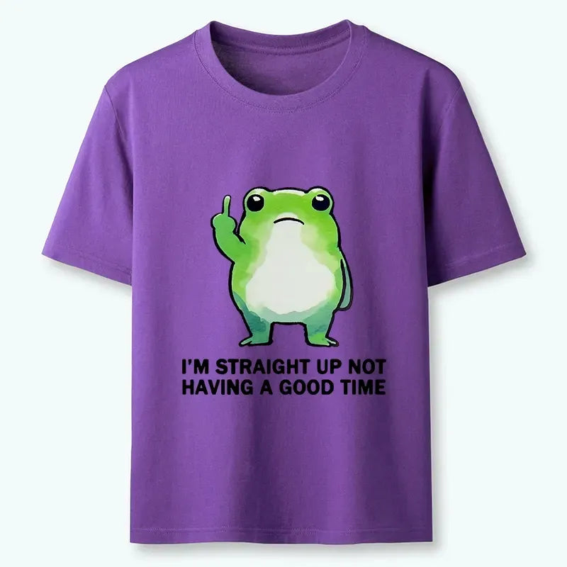 Kyoto-Lion Grumpy Frog¡¯s Bad Mood Classic T-Shirt