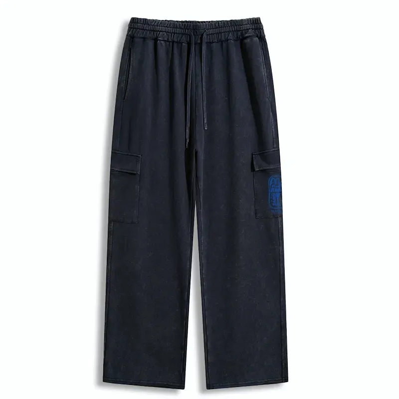 Vintage Japanese Streetwear Sweatpants for Casual