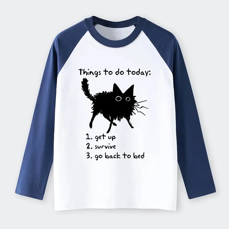 Japanese Lazy Cat Meme Tee for Daily Wear