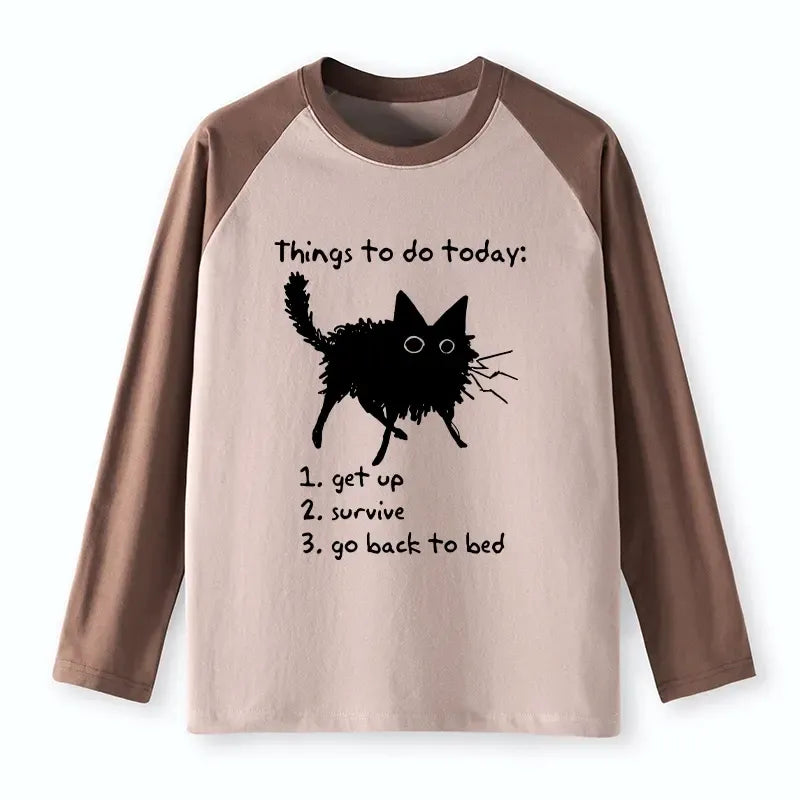Japanese Lazy Cat Meme Tee for Daily Wear