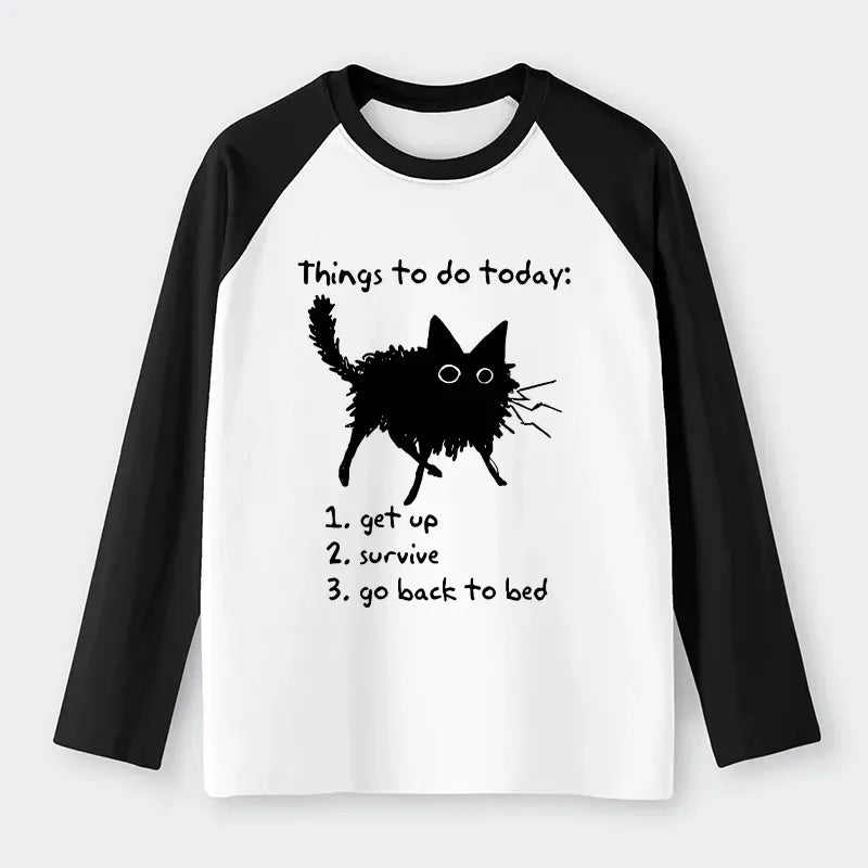 Japanese Lazy Cat Meme Tee for Daily Wear
