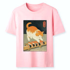 Kyoto Lion Cat Sushi Tee Gift Idea