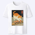 Japanese Cat Steal Sushi T-Shirt