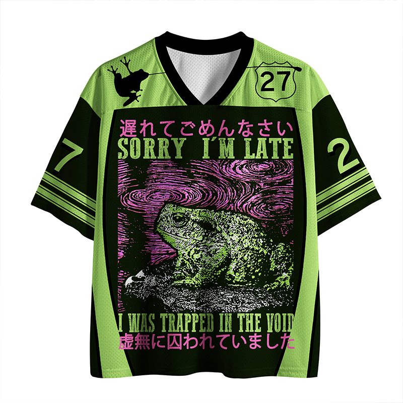 Kyoto-Lion Frogs Trapped In The Void Two Mesh Jersey