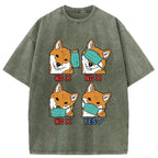 funny mask slogan shirt for men