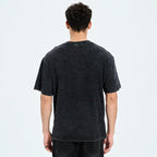 japanese washed cotton t-shirt free shipping