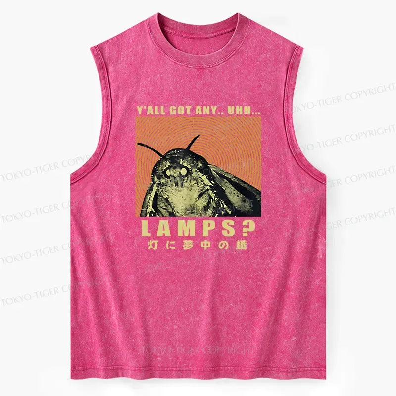 Unisex Japanese Print Tank Top on Sale