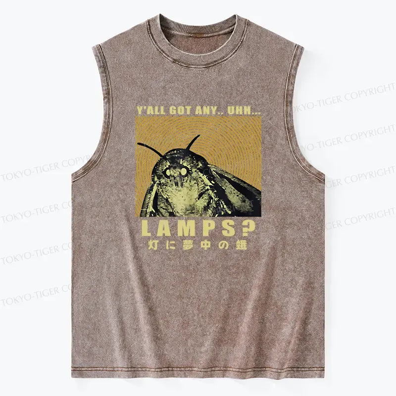 Japanese Washed Tank Top for Summer