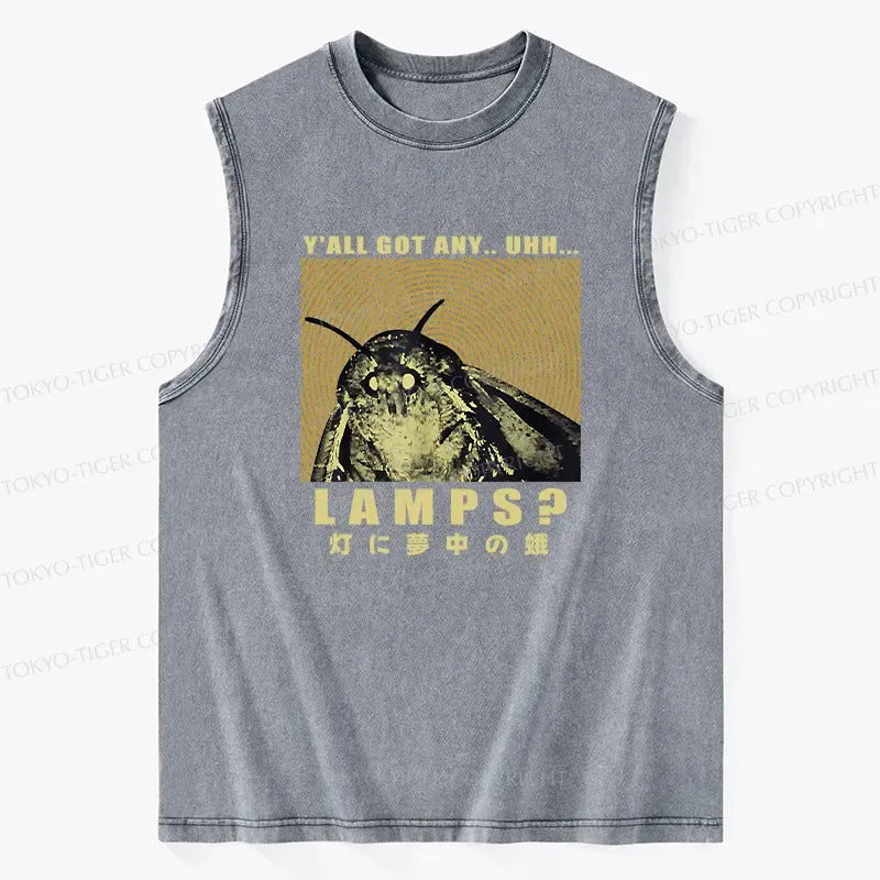 Unisex Japanese Print Tank Top on Sale