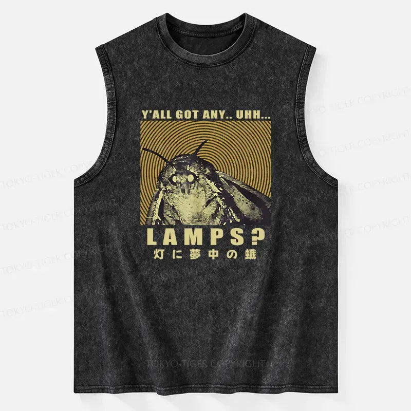 Japanese Washed Tank Top for Summer