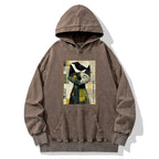 Japanese Washed Hoodie for Daily Wear