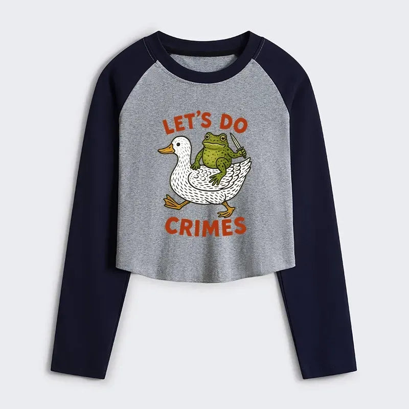 kyoto lion crop top women trendy