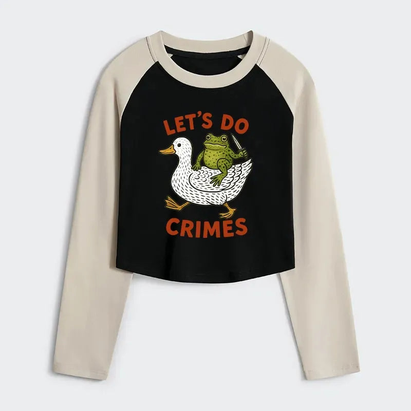 kyoto lion crop top women trendy
