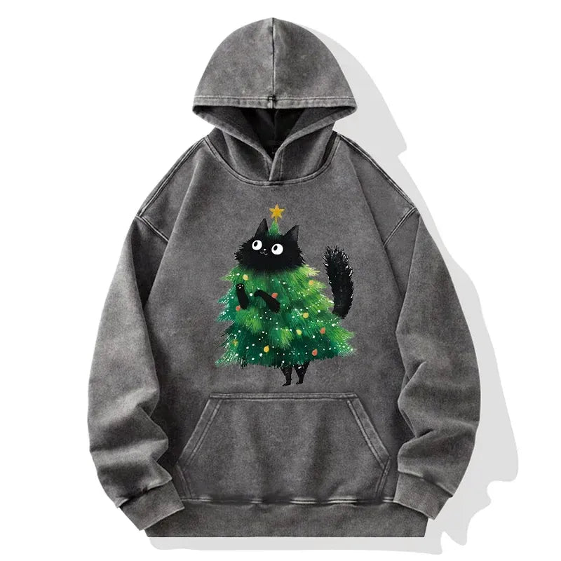 japanese cat hoodie for daily wear