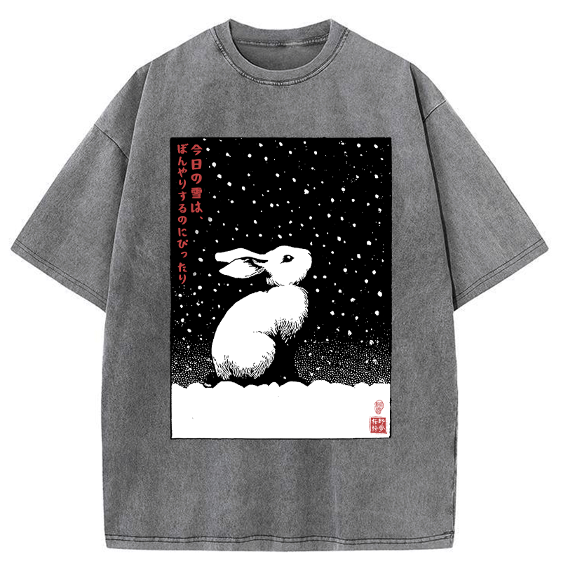Japanese Vintage Unisex Cotton Tee