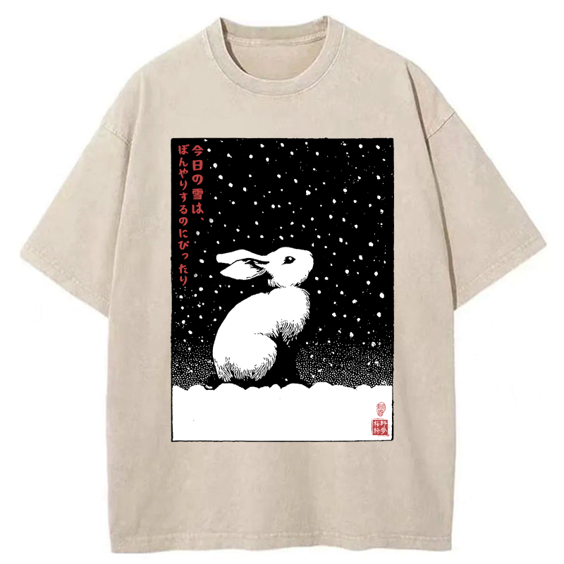 Japanese Vintage Unisex Cotton Tee