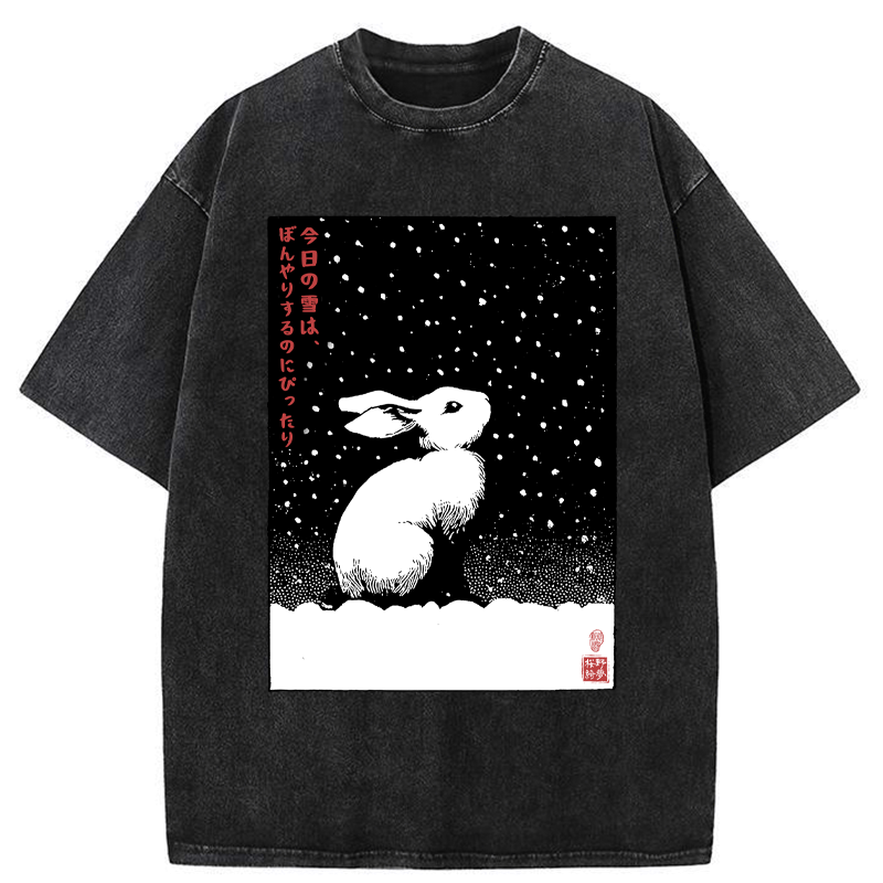 Japanese Vintage Unisex Cotton Tee