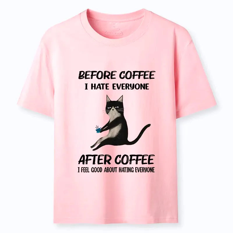 Kyoto-Lion Hate Everyone After Drinking Coffee Classic T-Shirt