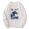hokkaido wave sweatshirt gift for him