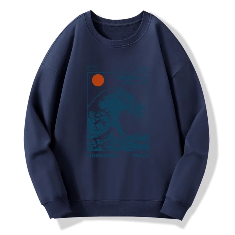 Kyoto-Lion Hokkaido Wave Japan Sweatshirt