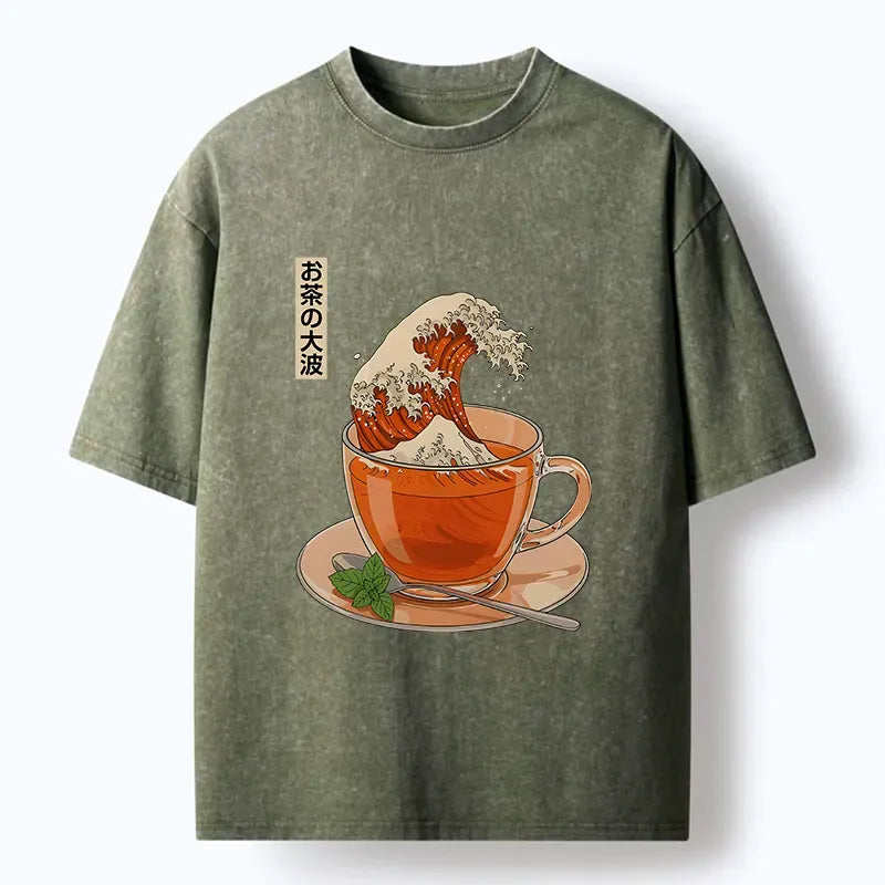 Ukiyo-e Vintage T-Shirt for Summer