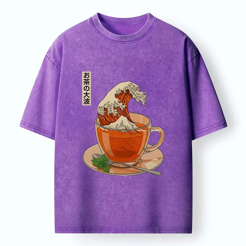 Ukiyo-e Vintage T-Shirt for Summer