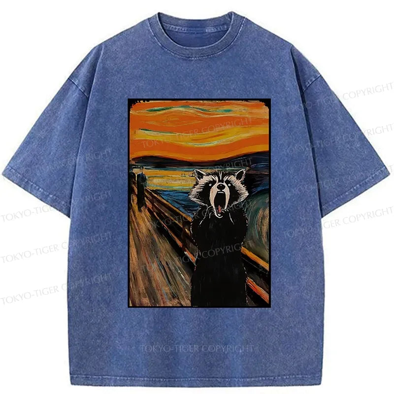 Screaming Raccoon Unisex T-Shirt Best Seller