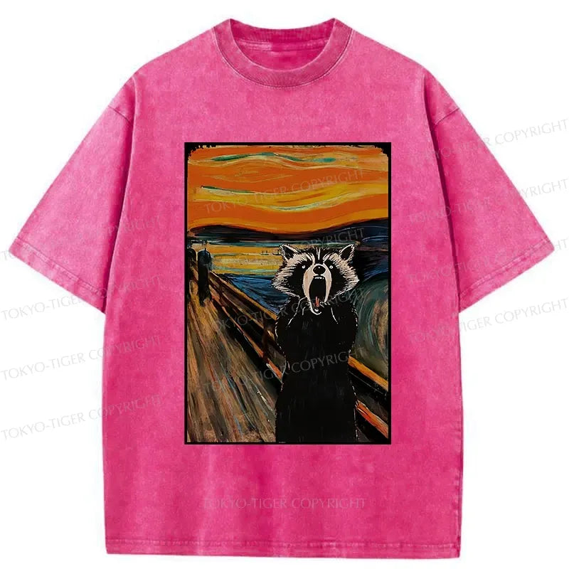 Screaming Raccoon Unisex T-Shirt Best Seller