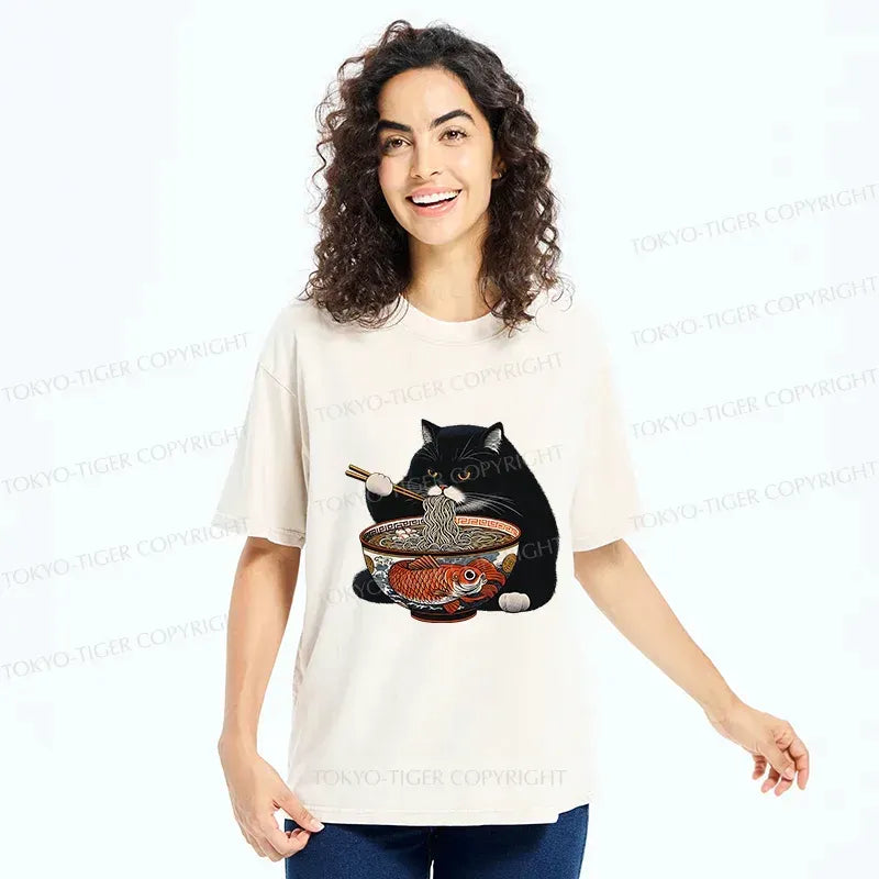 Washed Unisex T-Shirt for Streetwear