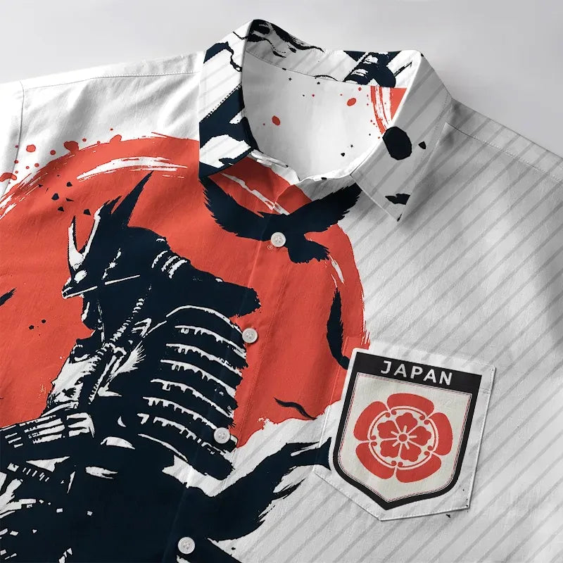 Kyoto Lion Battlefield Shirt for Streetwear