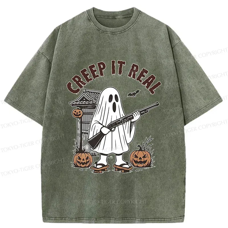 Kyoto-Lion Japanese Ghost Tee Best Seller