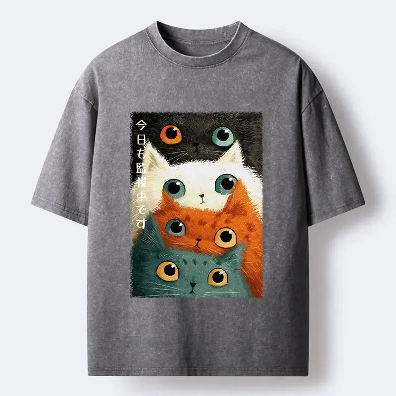kyoto lion japanese t-shirt for summer