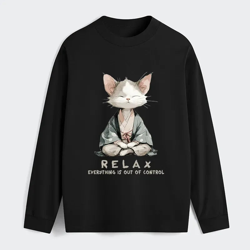 Kyoto-Lion Cat Relaxation Everyday Wear