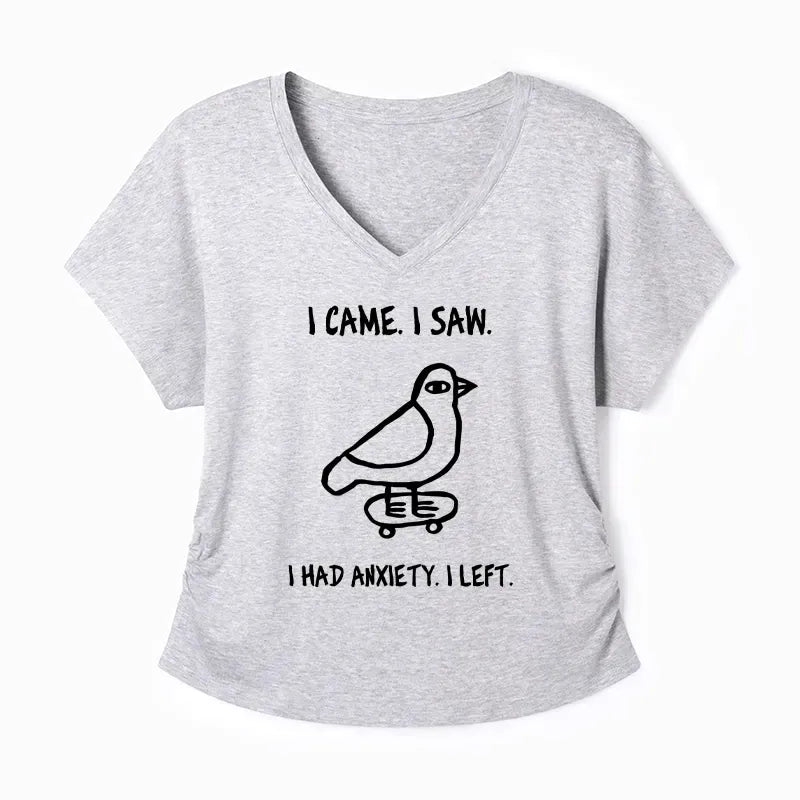 Comfortable Modal Dolman Sleeve T-Shirt for Women