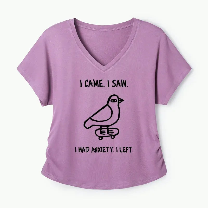 Comfortable Modal Dolman Sleeve T-Shirt for Women
