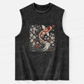 Japanese Vintage Sakura Koi Tank Top