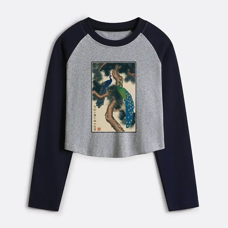 Women's Vintage Japanese T-Shirt for Summer