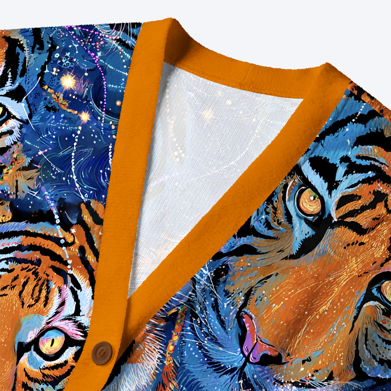 Unisex Mythical Tiger Sweater for Street Style