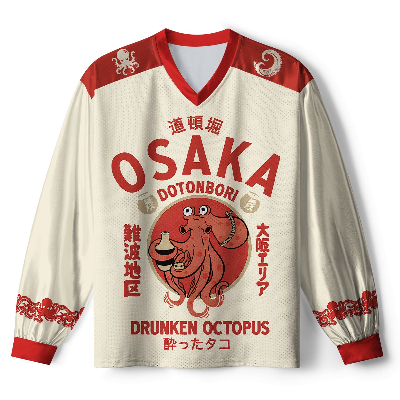 Breathable Paneled Mesh Jersey for Sports
