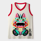 Kyoto Lion Lucky Cat Tank Top