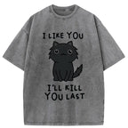 Funny Cat Assassination Tee Gift Idea