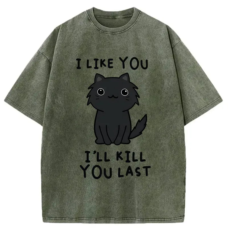 Washed Unisex T-Shirt for Streetwear