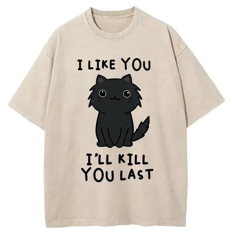 Washed Unisex T-Shirt for Streetwear
