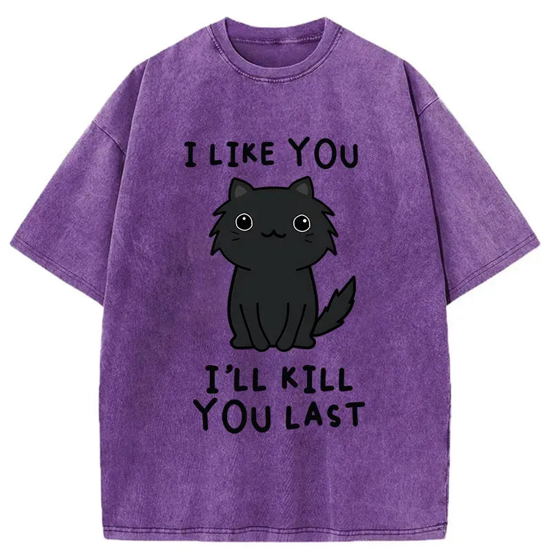 Funny Cat Assassination Tee Gift Idea