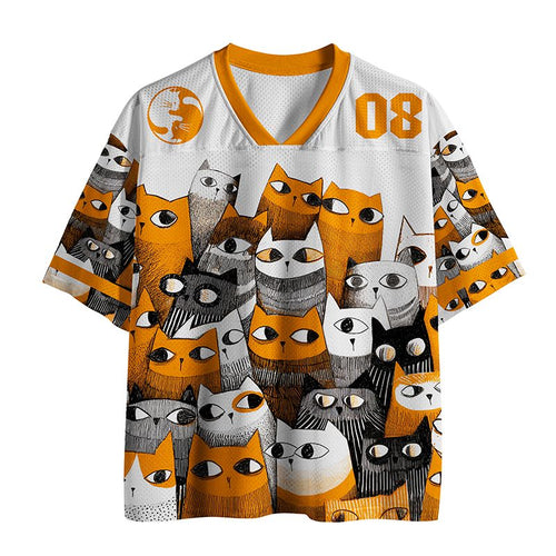 Kyoto-Lion A Chorus Of Cats Mesh Jersey