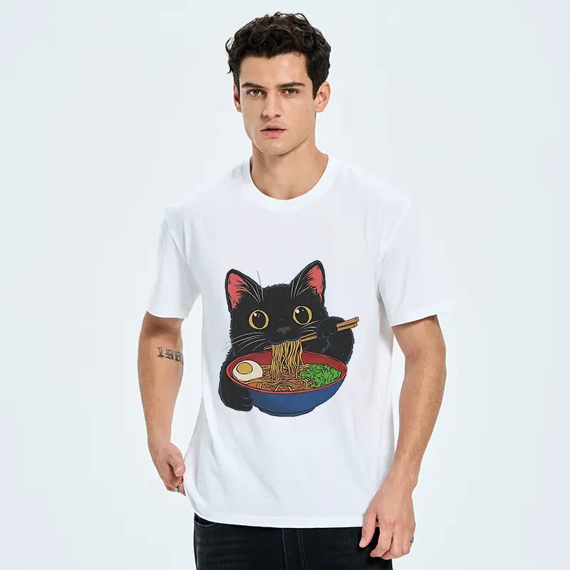 Ukiyo-e Cat T-Shirt on Sale