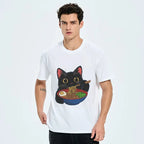 Ukiyo-e Cat T-Shirt on Sale